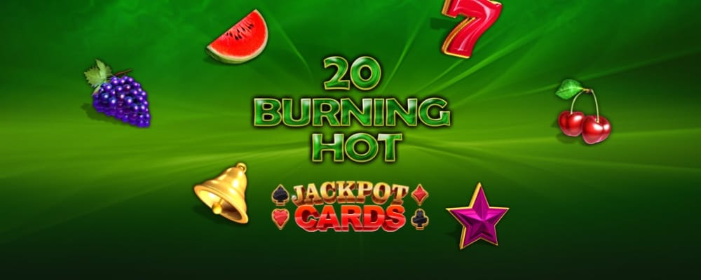20 Burning Hot Jackpot Cards