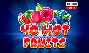 40 Hot Fruits 6 reels