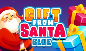 Gift From Santa Blue