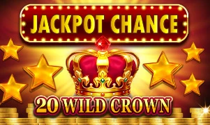 Jackpot Chance - 20 Wild Crown
